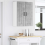 VidaXL vidaXL Dishwasher Panel Lucca 2 pcs Concrete Grey 30 x 31 x 80 cm 4