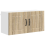 VidaXL vidaXL Dishwasher Panel Lucca Sonoma Oak 80 x 31 x 40 cm 2