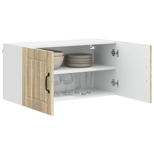 VidaXL vidaXL Dishwasher Panel Lucca Sonoma Oak 80 x 31 x 40 cm 2