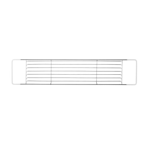 Croydex Croydex Flat Bar Bath Rack Bathroom Storage, 5 Year Rust Free Guarantee 2