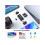 Micro USB OTG to USB 2.0 SD Card Adapter, Micro SD Card Reader, Trail Camera Memory Card Adapter Connector for Android Phone/Computer/Tablet, Supports 5