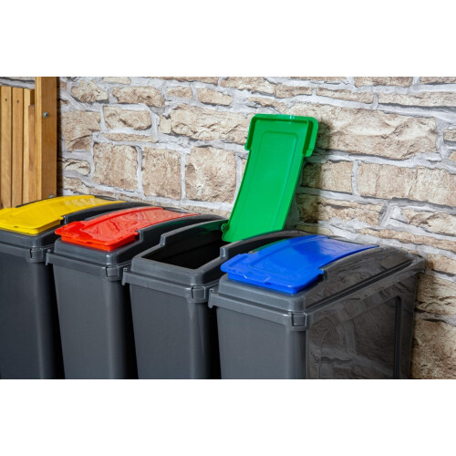 Wham Wham Recycling Bin 25Ltr Green by Wham 1