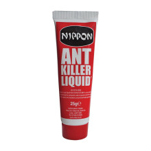 Nippon Ant Killer Liquid 25g - (9 Pack) Indoor/Outdoor Colony Control - Use with Bait Station or Direct Drops