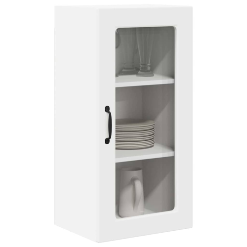 VidaXL vidaXL Dishwasher Panel Lucca 2 pcs White 40 x 31 x 80 cm 2