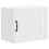 VidaXL vidaXL Dishwasher Panel Lucca 2 pcs White 50 x 31 x 40 cm 5