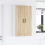 VidaXL vidaXL Dishwasher Panel Lucca Sonoma Oak 60 x 31 x 100 cm 4