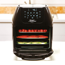 PowerXL Air Fryer Cooker 5.7L Capacity - Chip Fryer & Portable Oven - Oil Free Hot Air Fryer for Healthier Cooking - Rotating Roti