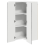 VidaXL vidaXL Dishwasher Panel Lucca Grey Sonoma 57 x 57 x 100 cm 5
