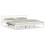 VidaXL vidaXL Bed Frame White 225.5 x 185.5 x 69.5 cm Solid Pine Wood 3