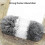 Retractable microfiber feather duster, extendable to 254 cm, anti-scratch cover, stainless steel handle 3