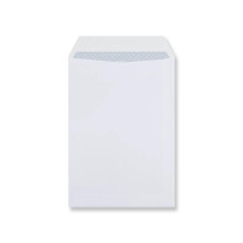C5 Plain White Envelopes (10 Pack) - Self-Seal Gummed, 100gsm, Pocket, No Window