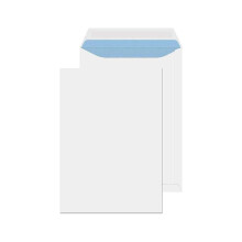 C4 Plain White Envelopes (400 Pack) - Self-Seal Gummed, 100gsm, Pocket, No Window