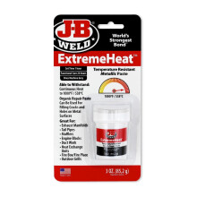 J-B Weld ExtremeHeat Temperature Paste (3 Pack) - 3oz, High-Temp Resistant Repair Compound
