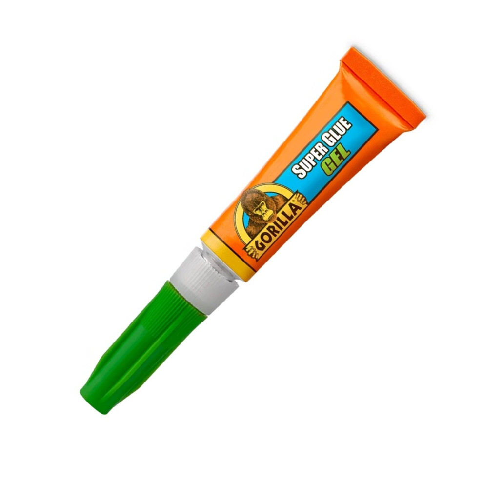 Gorilla Glue Gel 3G Tube (1 Loose) - Strong Fast Dry Adhesive, No Drip Formula, Multi Surface Repair