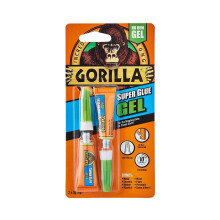 Gorilla Glue Gel (2 x 3g Tubes) - 6 Pack - Precision Impact-Resistant Adhesive with Anti-Clog Cap