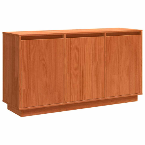 VidaXL vidaXL Sideboard Brown Oak 111 x 34 x 60 cm Solid Pine Wood 1