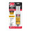 J-B Weld Clear Yellow PlasticWeld Quick-Setting Epoxy (2 Pack) - 25ml Syringes, 5-Minute Set Time, Strong Plastic Bond 1