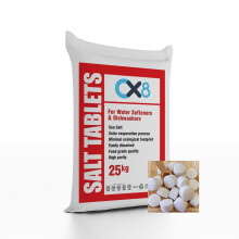 Salt Tablets 25kg - Water Softener Salt, Dishwasher Compatible, High Purity, Easy Dissolving, Eco-Friendly