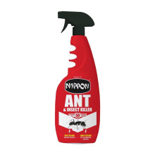 Nippon Ant & Crawling Insect Killer Trigger Spray 750ml - (2 Pack) Ready-to-Use, Fast-Acting Surface & Residual Treatment