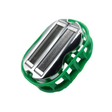 Rasoirs Bi-Directionnels Premium OmniShaver pour Hommes & Femmes | Lames Auto-Nettoyantes
