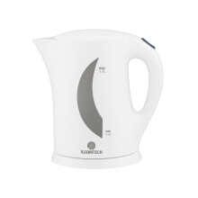 1.7L Cordless Electric Kettle (White) - 2200W Rapid Boil, Auto Shut-Off & Boil-Dry Protection (UK Plug)