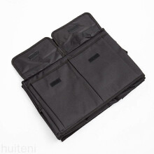 Car storage box, Oxford cloth mesh bag, foldable space-saving storage bag, portable tool accessory, food gadget storage bag