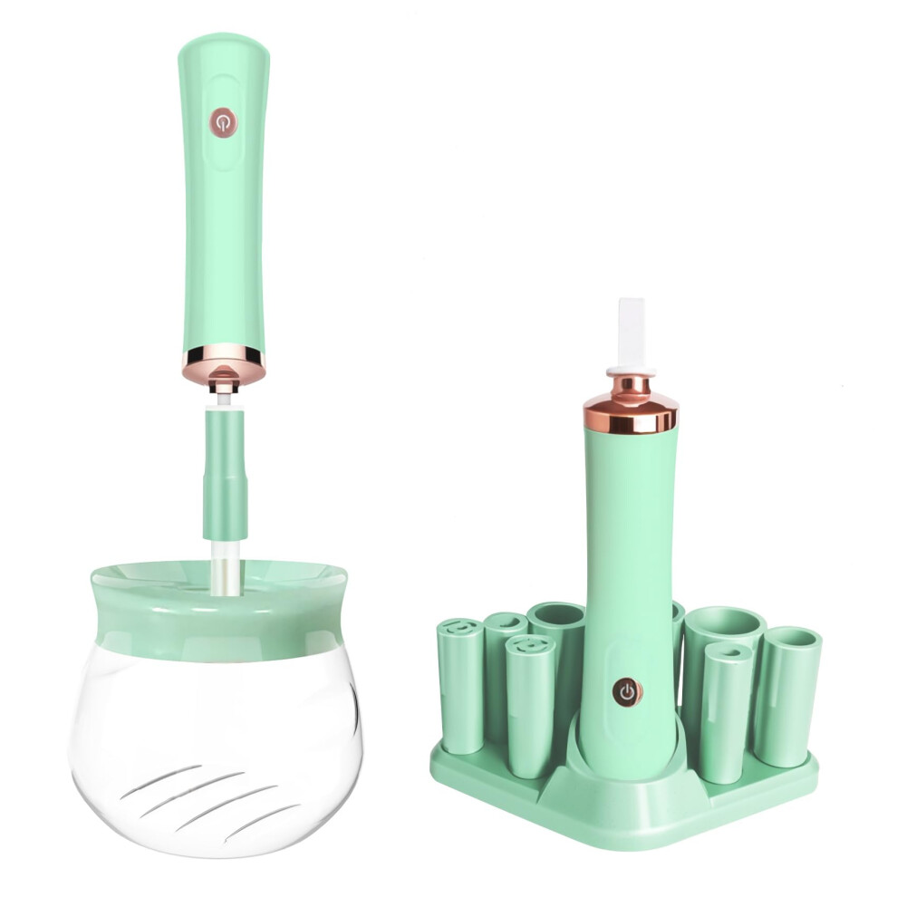 Feimini Makeup Brush Cleaner And Dryer Machine - Makeup Brush Spinner - Deeply Cleaner For Makeup Brush - Quick Wash And Dry