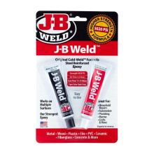 J-B Weld Original ColdWeld Grey Epoxy (4 Pack) - 28.4g Tubes, 4-6 Hour Set Time, 5020 PSI Strength