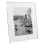 Impressions narrow silver plated 4" x 6" photo frame with white mount boarder 2