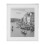 Impressions narrow silver plated 4" x 6" photo frame with white mount boarder 4