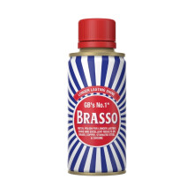 Brasso Liquid Metal Polish 175ml (8 Pack) - Multipurpose Cleaner for Brass, Copper, Chrome & Stainless Steel, Long-Lasting Shine