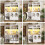 Smart Kitchen Cabinet LED USB Power Sideboard Storage White 1
