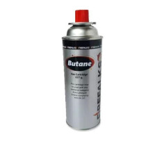 Premium Camping Gas Canister 395ml Single Pack EN417 Compatible for Camping BBQ and Blowtorch