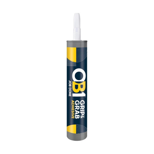 OB1 Multi-Surface Grip & Grab Adhesive 290ml (6 Pack) - Weatherproof, High Strength, Instant Grab