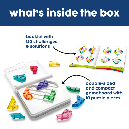 SmartGames - IQ Love, Puzzle Game with 120 Challenges, 2 Playing Modes, 7+ Years 2