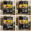 Smart Kitchen Cabinet LED USB Power Sideboard Storage Black 1