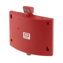 Union DoorSense Fire Door Retainer J-8755A - Red, Battery-Powered Acoustic Hold-Open Device (EN 1155, FD120 Compliant)