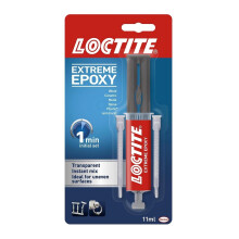 Loctite Extreme 1 Minute Epoxy Glue 11ml (6 Pack) - Strong, 2-Part Adhesive for Metal, Wood, Plastic, Ceramic & DIY Repairs