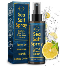 O Naturals Havssalt Spray för Män - 8 oz, Citrus Ocean Splash - Hårtexturerande & Vågigt Hår Produkt