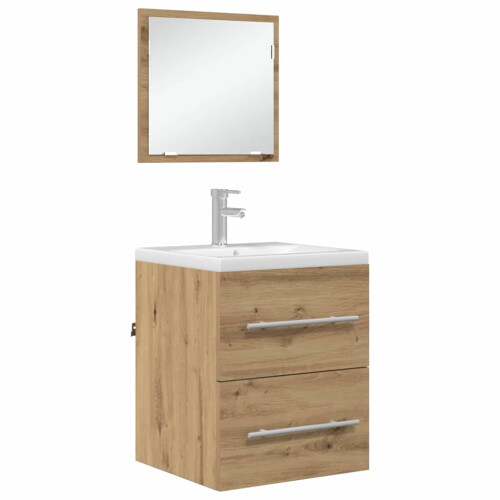 VidaXL vidaXL Badezimmermöbel-Set Braun 41 x 38,5 x 48 cm 2