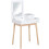 Dressing Table with Flip-Up Mirror, 2 Drawers Vanity & Writing Desk, White 1