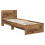 VidaXL vidaXL Bed Frame with Headboard Old Wood 75 x 190 cm Engineered Wood 5