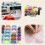 36 Pcs Bobbins for Sewing Machine, Sewing Machine Accessories, Sewing Machine Thread, Pre-Wound Bobbins, Bobbin Case for Brother/J 6