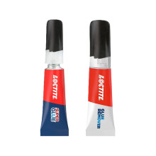 Loctite Glue 3g + Glue Remover 5g - Fast-Acting Multipurpose Adhesive & Residue Remover for Stickers, Labels & DIY Fixes