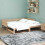 VidaXL vidaXL Pull-out Day Bed Natural 180 x 200 cm Solid Pine Wood 5