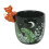 Something Different Forest Fox Plant Pot (One Size) (Green) 3