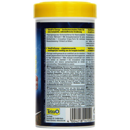 Tetra Tetra Pro Energy Crisps - Vissenvoer - 250 ml 1