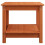 VidaXL vidaXL Coffee Table Wax brown 50 x 50 x 45 cm Solid pine wood 5