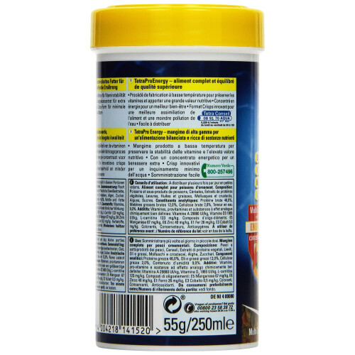 Tetra Tetra Pro Energy Crisps - Vissenvoer - 250 ml 2