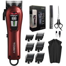 TCMKY Haarschneider für Männer Professioneller Haarschneider kabellos & kabelgebunden für Haarschnitt & Pflege